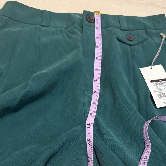 a new day Forest Green Wide-Leg Trousers - Picture 7 of 10